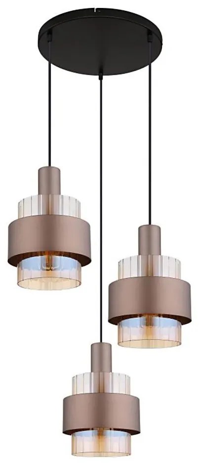 Globo 15560-3HA - Lustră pe cablu MILLEY 3xE27/60W/230V