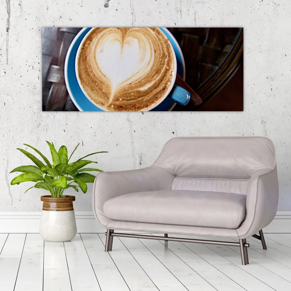 Tablou - Latte art (120x50 cm)
