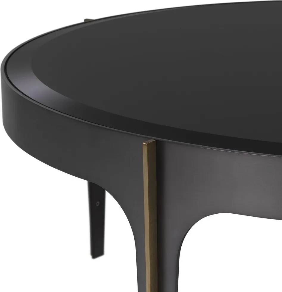 Masuta de cafea design LUX Artemisa S, bronz 114428 HZ