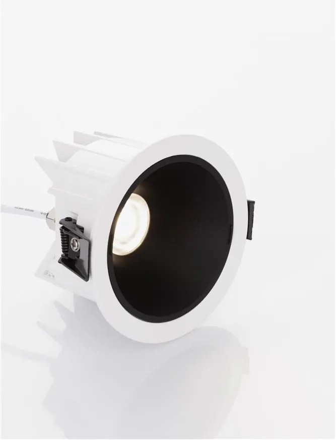 Spot LED incastrabil iluminat exterior IP67 BRADY 10W alb/negru