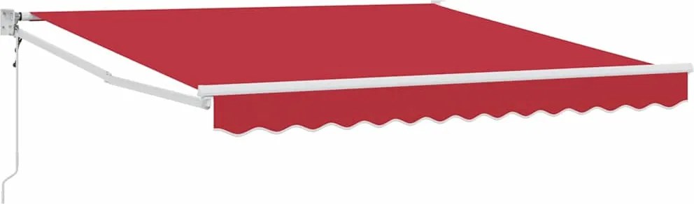 vidaXL Copertină Roșu 300 x 250 x 165 cm Poliester