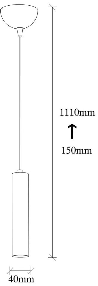 Lustră aurie ø 4 cm Tempo – Opviq lights