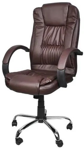 JAKS SCAUN BIROU ECO-PIELE 9585 MARO