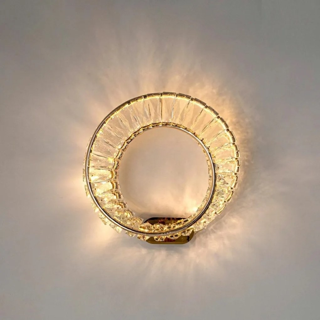 Aplica de perete LED moderna design deosebit CHARMES auriu