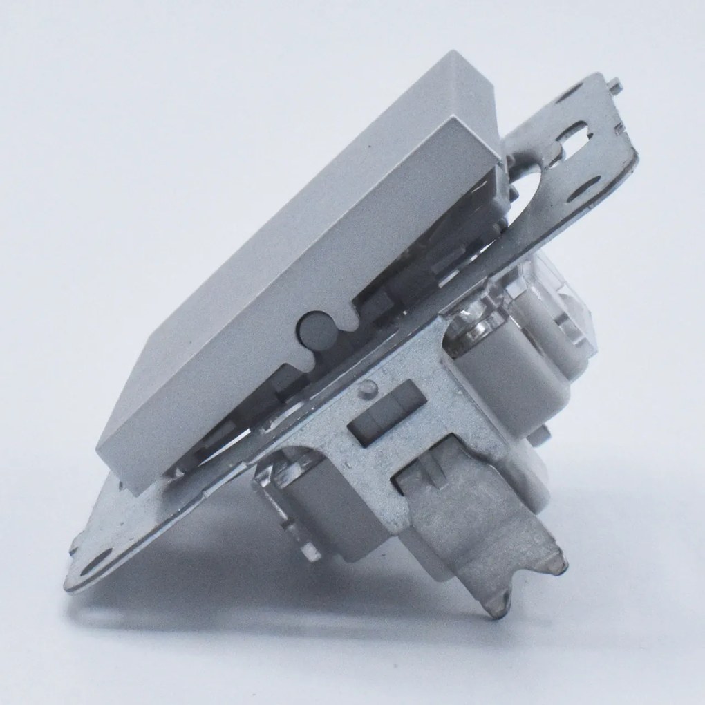 Intrerupator cruce, 10A, IP20, Argintiu, Panasonic Arkedia Slim / Karre Plus