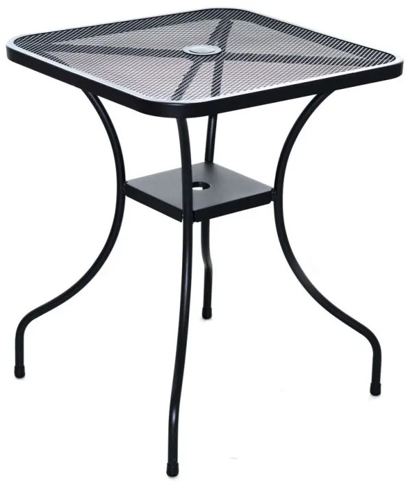 Masă de grădină metalică ZWMT-60 - pătrat 60 x 60 cm