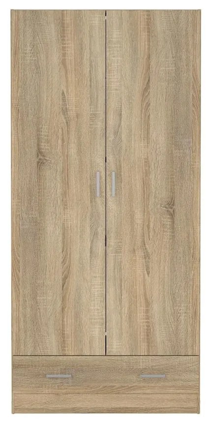 Dulap pentru haine Sid 80 x 36 x 170 cm, stejar sonoma