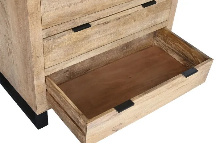 Comoda inalta, natur, din lemn de mango, Granary