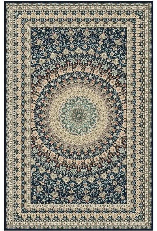 Covor lana Trubadur bleumarin 133 X 190