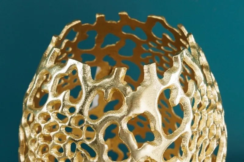 Vaza, Vas decorativ realizat manual Abstract Leaf 50cm