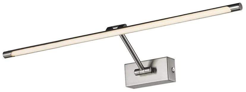 Aplica de perete LED pentru tablou cu brat directionabil DaVinci 90 nickel