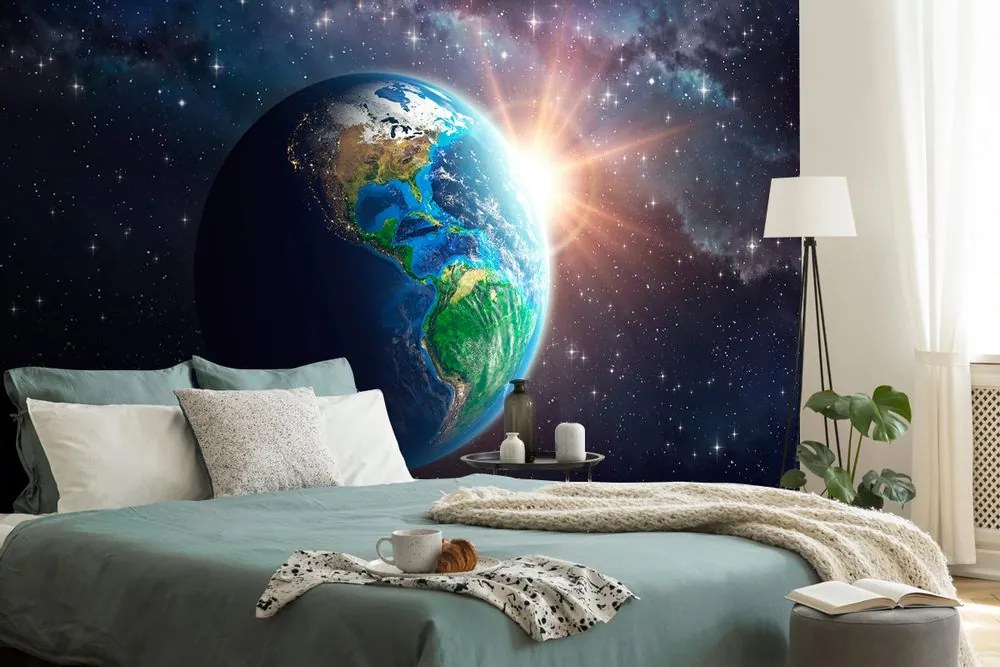Tapet planetă albastră Pământ