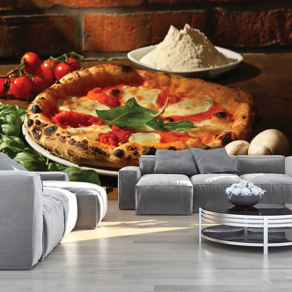 Fototapet - Pizza Breeze italiană (254x184 cm)