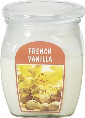 Lumanari parfumate in borcan cu capac, aroma vanilie
