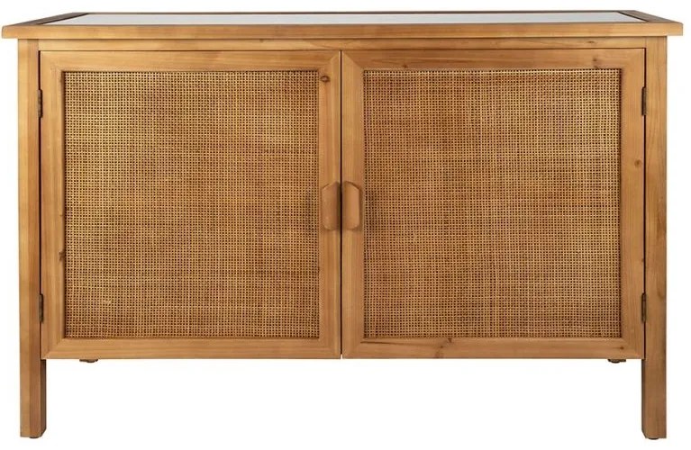 Consola din lemn de pin, aspect vintage, Firmin Dark