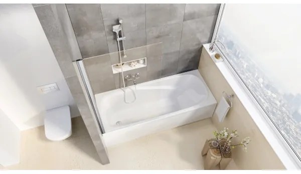 Ravak CP11000000 - Cadă VANDA 160 x 70 cm, acrilică, finisaj alb lucios