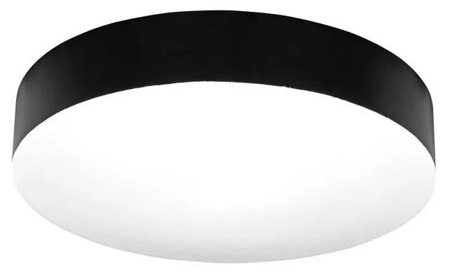Plafonieră LED Ecolite WML500-CCT/50W/CR MAKARON LED/50W/230V IP44 negru