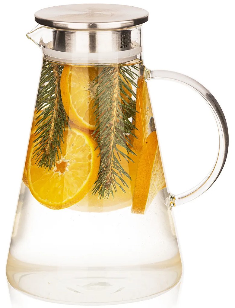 Carafă de sticlă cu capac 4Home Jug Hot&Cool,1,8 l