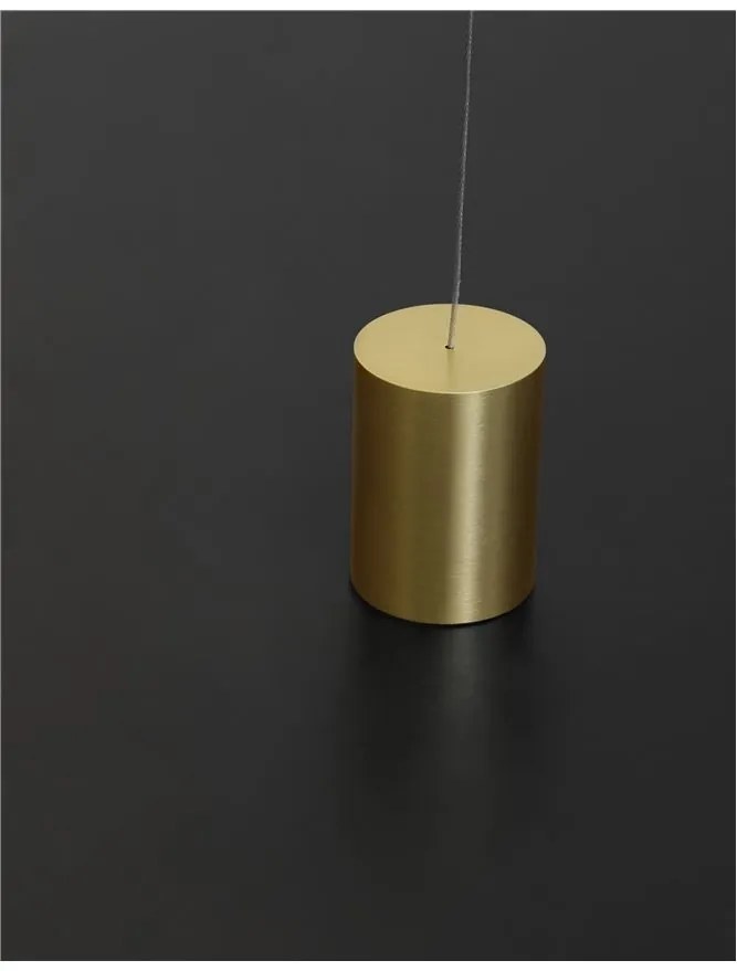 Lampa LED podea/tavan design modern deosebit ELETTRA auriu