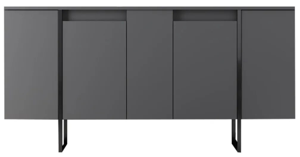 Dulap Luna (antracit + Negru). 1073567