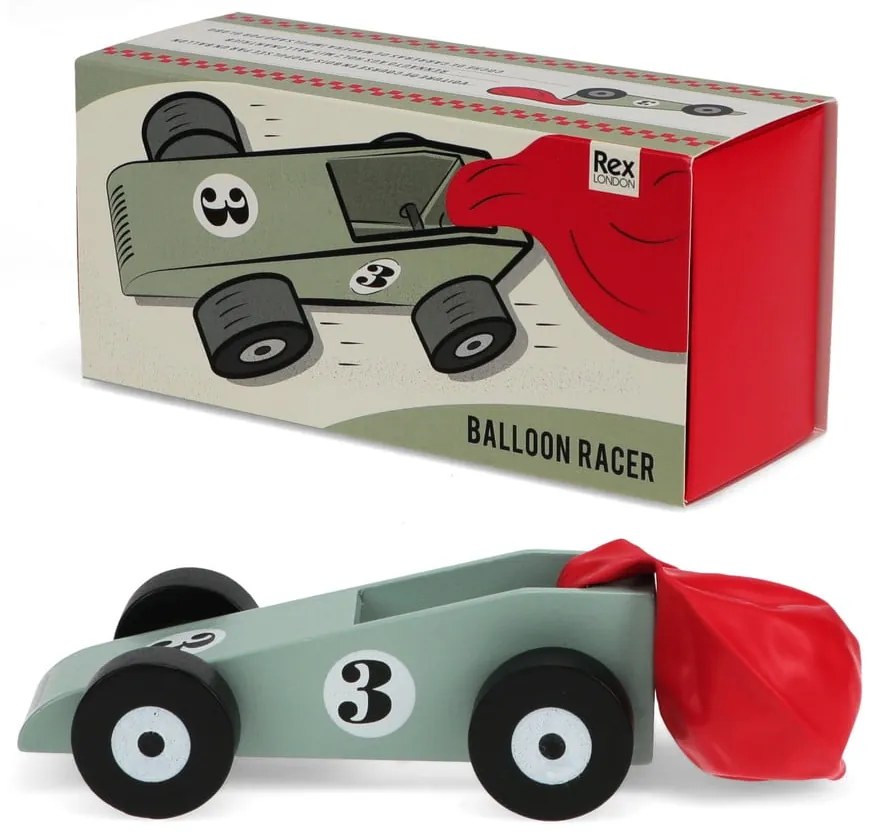 Jucărie interactivă Balloon-powered Racer – Rex London