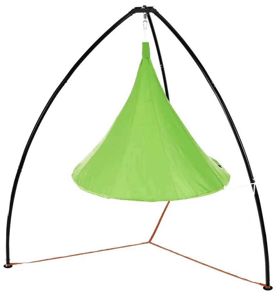 Scaun suspendabil balansoar, verde, KLORIN NEW KLASIK