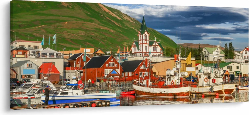 Tablou - Húsavík (120x50 cm)