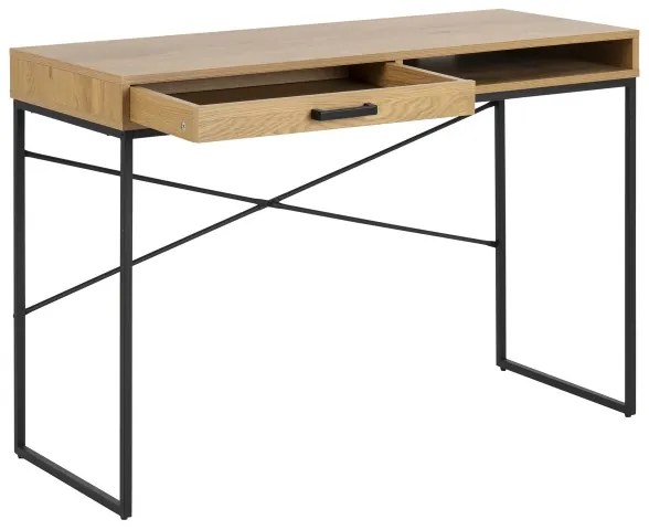 Birou SARON stejar/negru