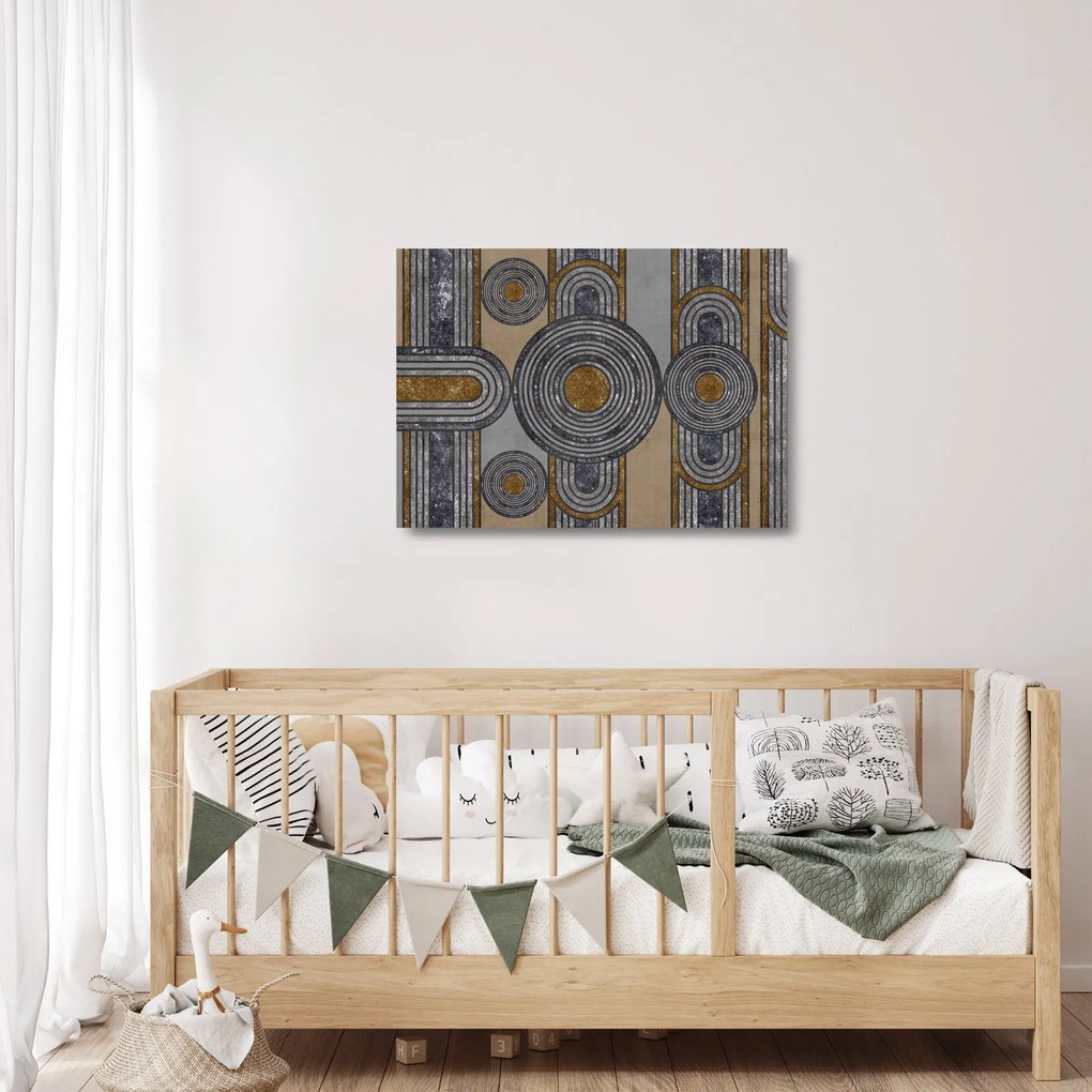 Tablou pe sticlă - Modele decorative (70x50 cm)