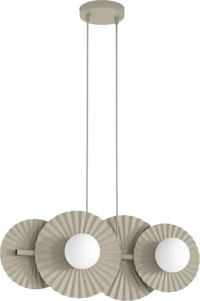 Candelabru suspendat pe cablu UMBRA 4xG9/8W/230V bej