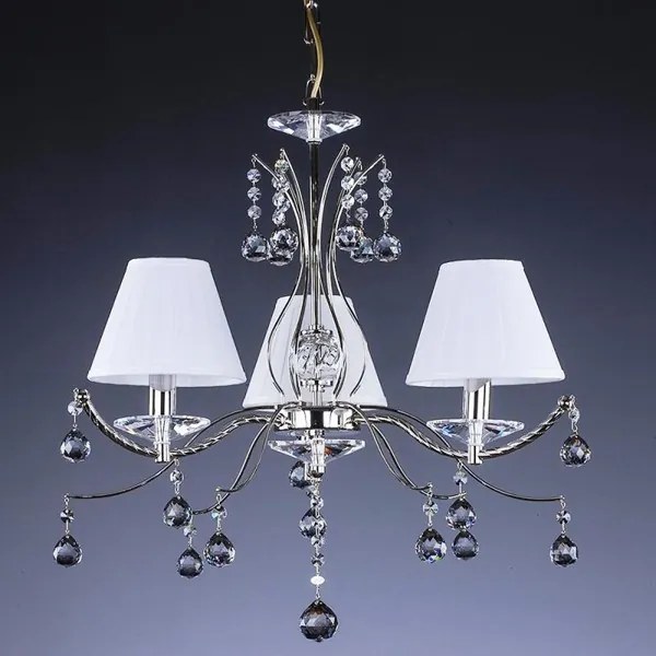 Candelabru Cristal Bohemia Exclusive 3 brate, diam. 60cm Chantal III. CE