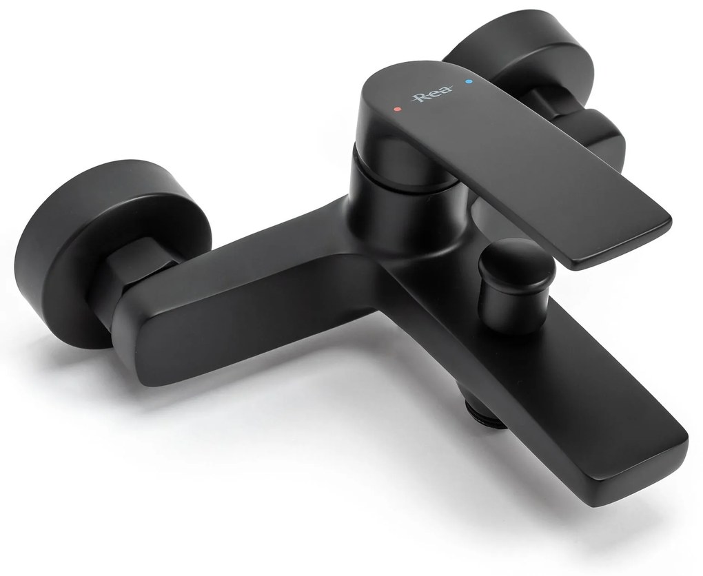 Baterie pentru cadă REA LUPPO Black Mat