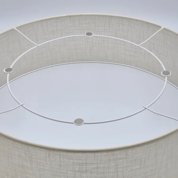 Plafonieră SIRJA, 2 x E27, 15 W, 230 V, Ø 45 cm, crem