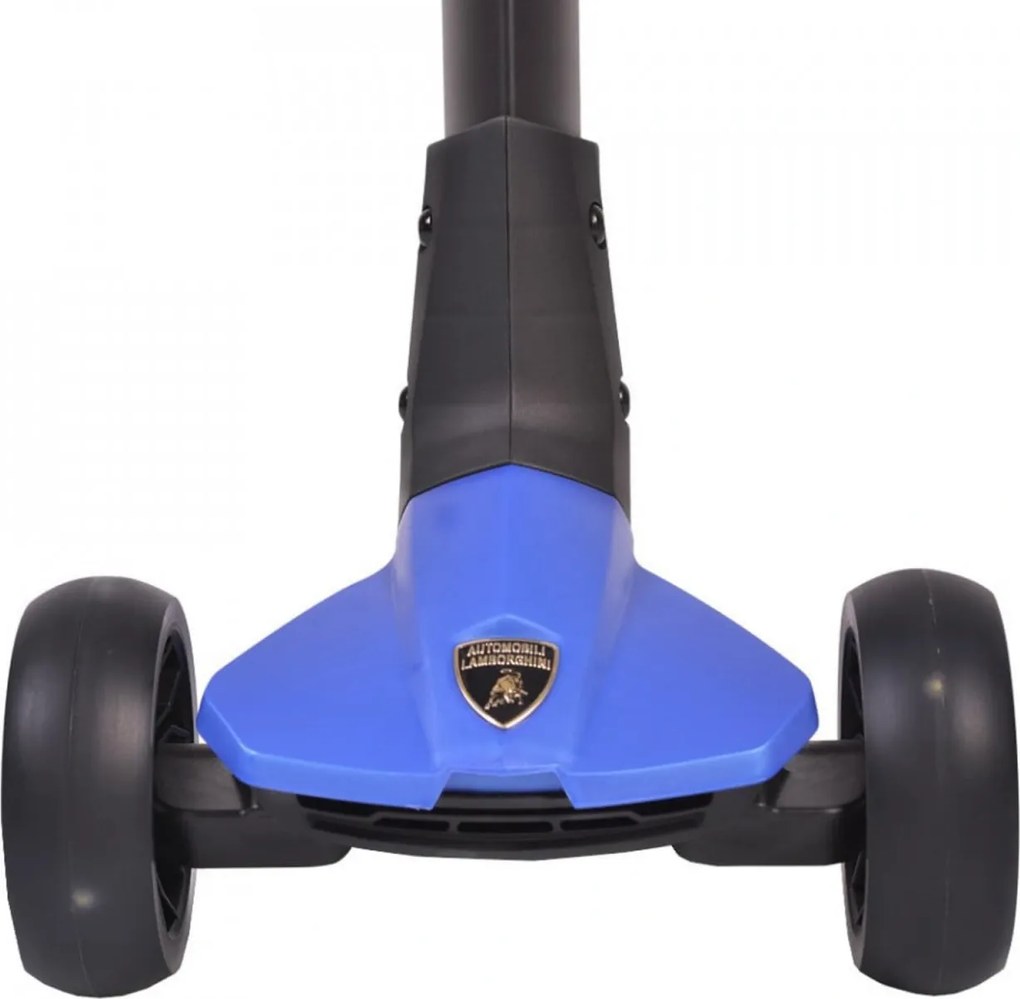 Trotineta copii pliabila din aluminiu NOVOKIDS™ Lamborghini Kick N Roll Edition , Cu roti luminoase din silicon, 3 roti,pliabila, Maner reglabil pe