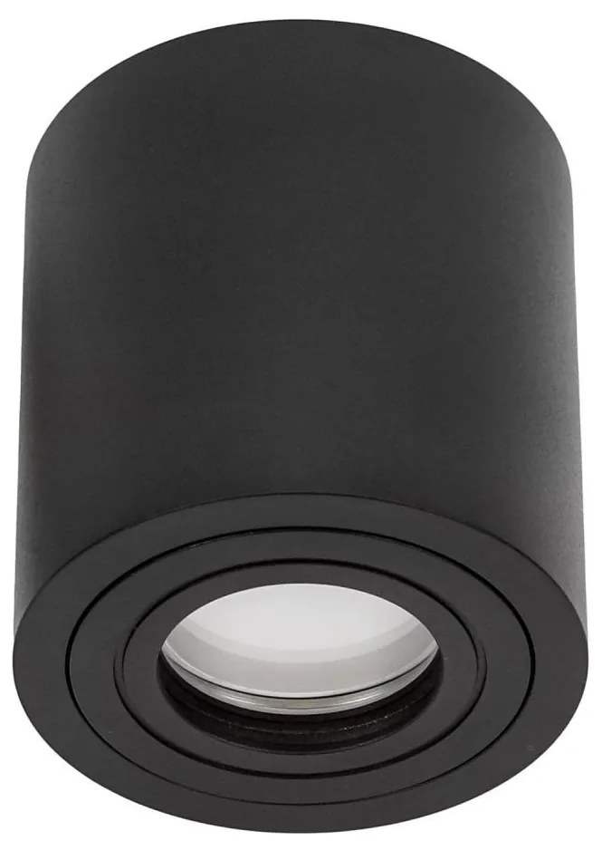 Spot de baie CHLOE 1xGU10/6W/230V IP65 rotund negru