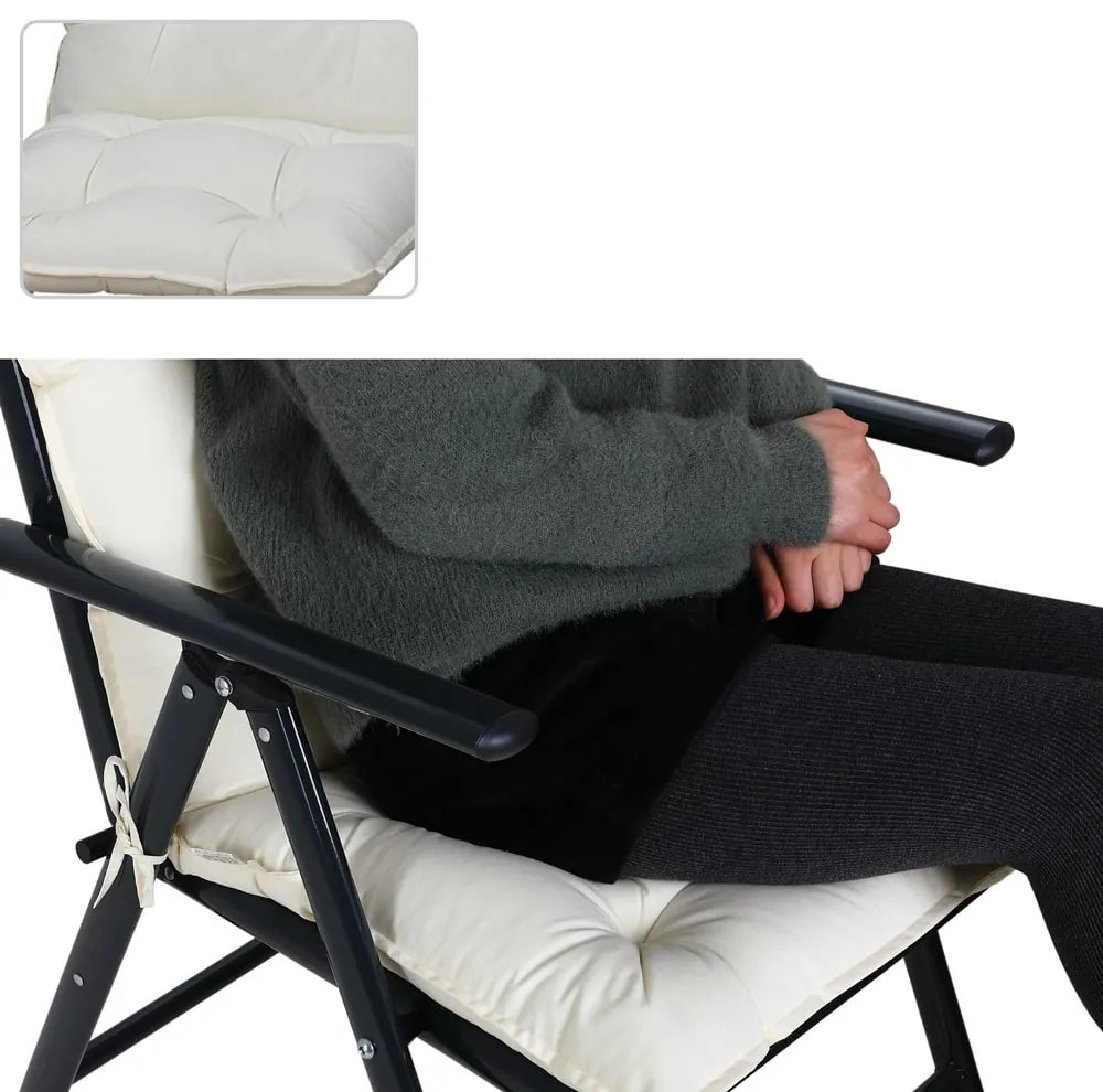 Deuba 6 perne Cozy Vanamo 129x53x10cm - crem