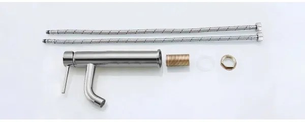 Baterie lavoar LUNGO, 28 cm, crom lucios - REA-B4104