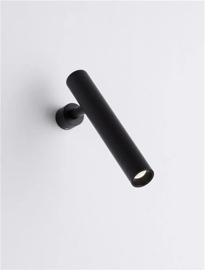 Aplica Spot LED directionabil stil minimalist ARLO negru, NVL-9232132
