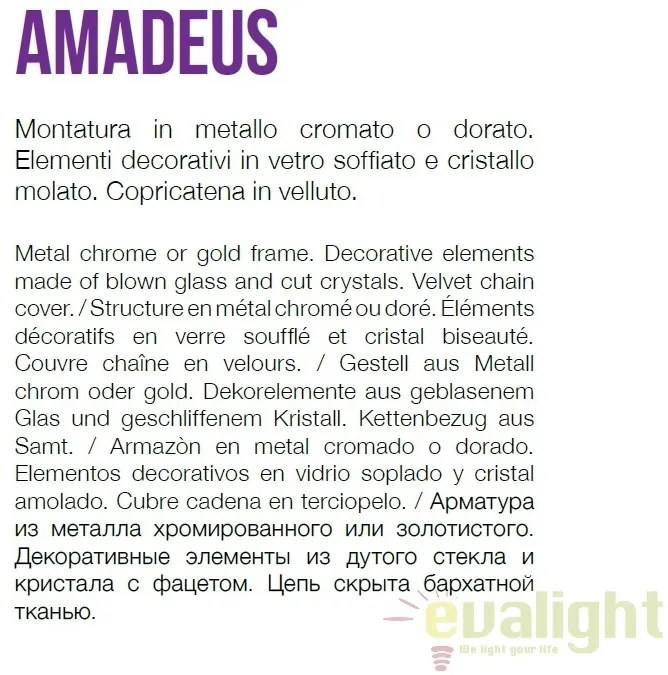 Candelabru design elegant AMADEUS SP6 168753