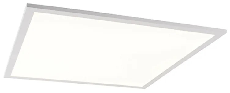 Plafoniera albă cu LED și dimmer cu telecomandă - Liv