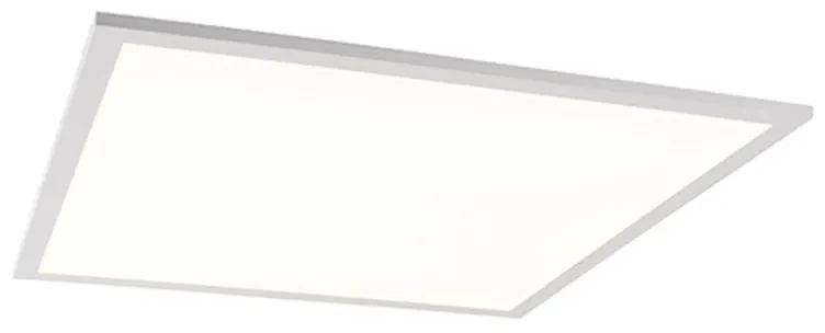 Plafoniera albă cu LED și dimmer cu telecomandă - Liv