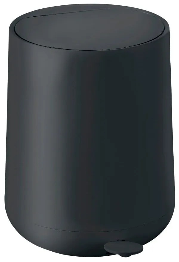 Coș de gunoi cu pedală Zone Nova, 5 l, negru