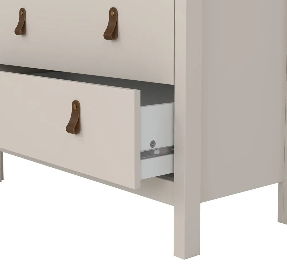 Comodă grej 82x99x38 cm Madrid – Tvilum