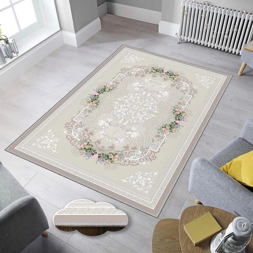 Covor, Eexfab622, 80x150 cm, Multicolor