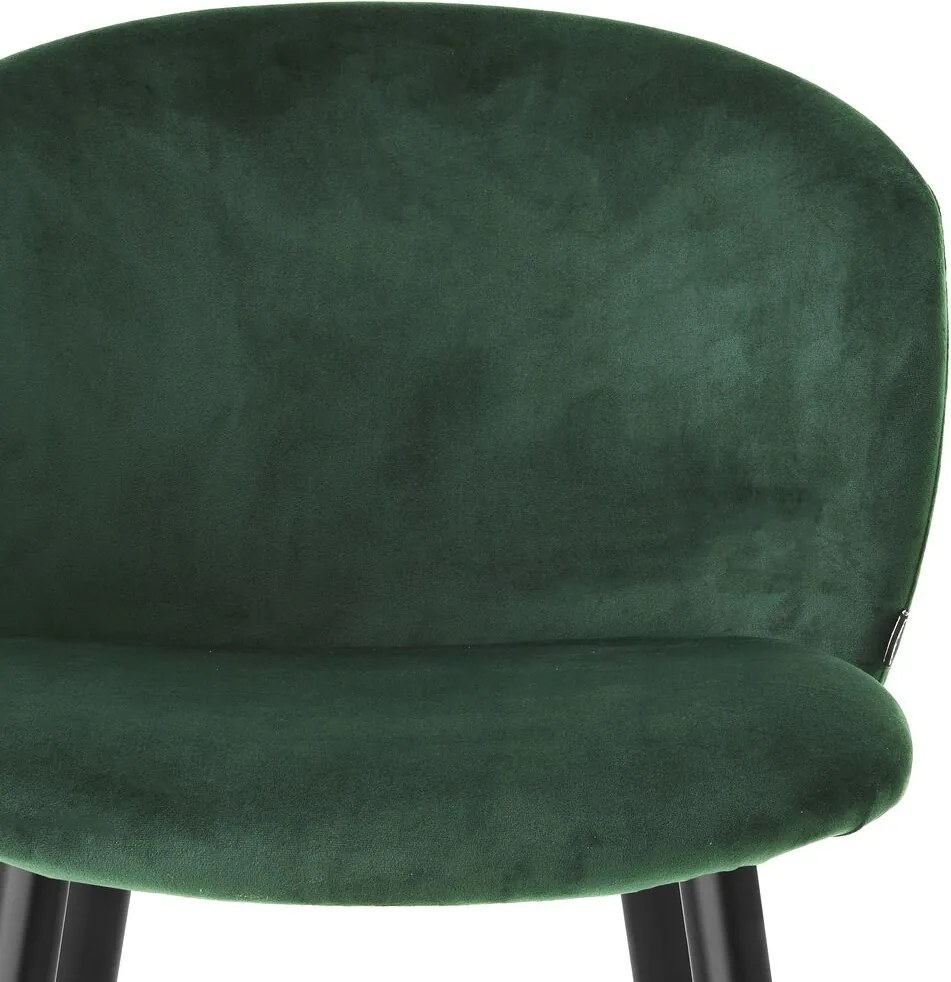Scaun de bar design elegant LUX Volante, verde inchis 115733 HZ