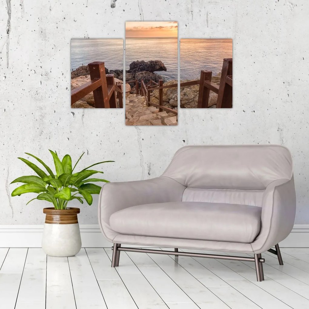 Tablou - Coborâre la mare (90x60 cm)