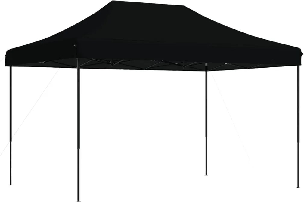 vidaXL Cort de petrecere pliabil Pop-Up, 410x279x315 cm, negru