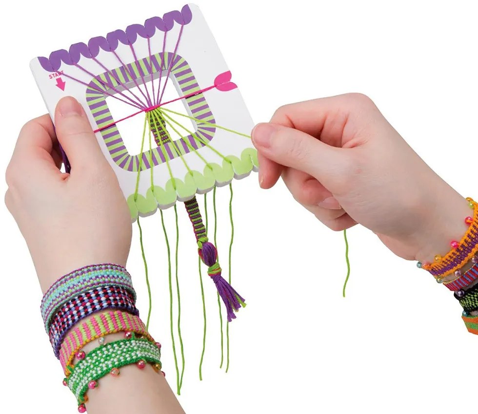 Set creativ de confectionat bratari