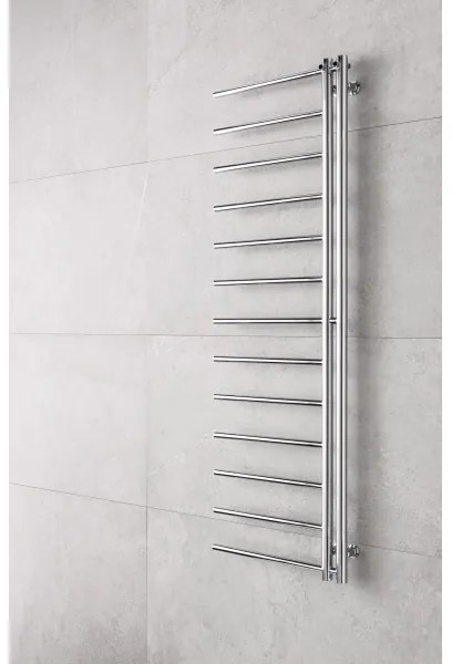 P.M.H. AP2C-L - Radiator baie tip scară APOLLO, 219 W, 150 cm, racordare stânga, crom lucios