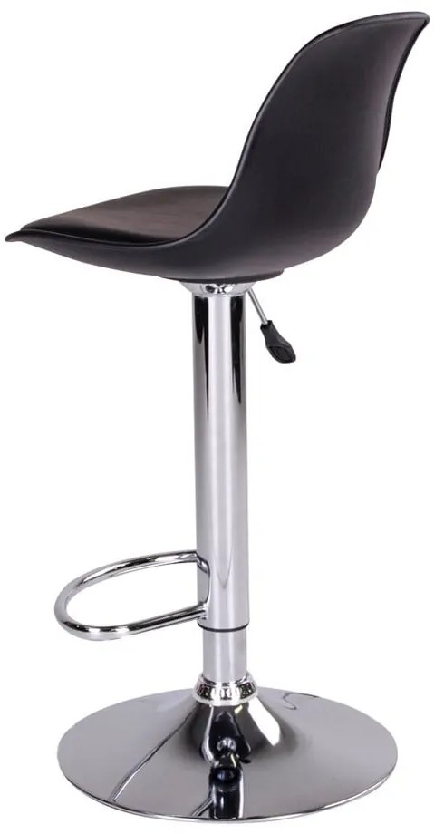 Scaune de bar negre rotative 2 buc. 82 cm Trondheim – House Nordic